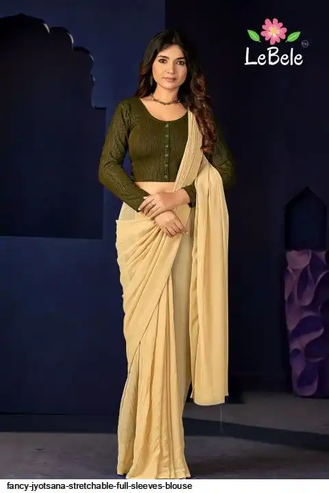 FANCY JYOTSANA STRETCHABLE FULL SLEEVES BLOUSE