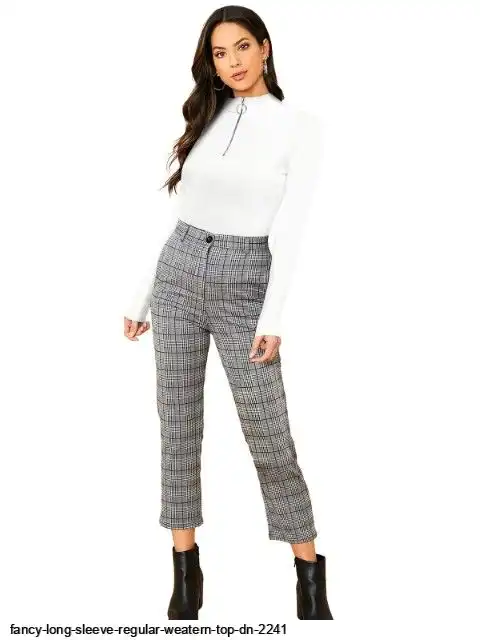 FANCY LONG SLEEVE REGULAR WESTERN TOP DN 2241 C