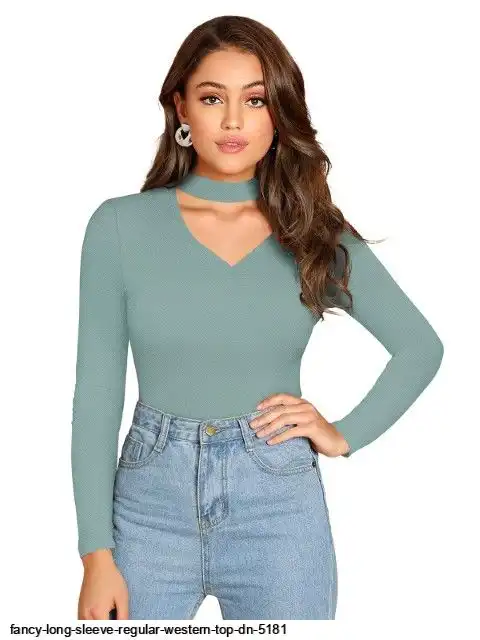 FANCY LONG SLEEVE REGULAR WESTERN TOP DN 5181 C