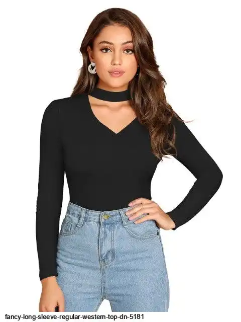 FANCY LONG SLEEVE REGULAR WESTERN TOP DN 5181 A