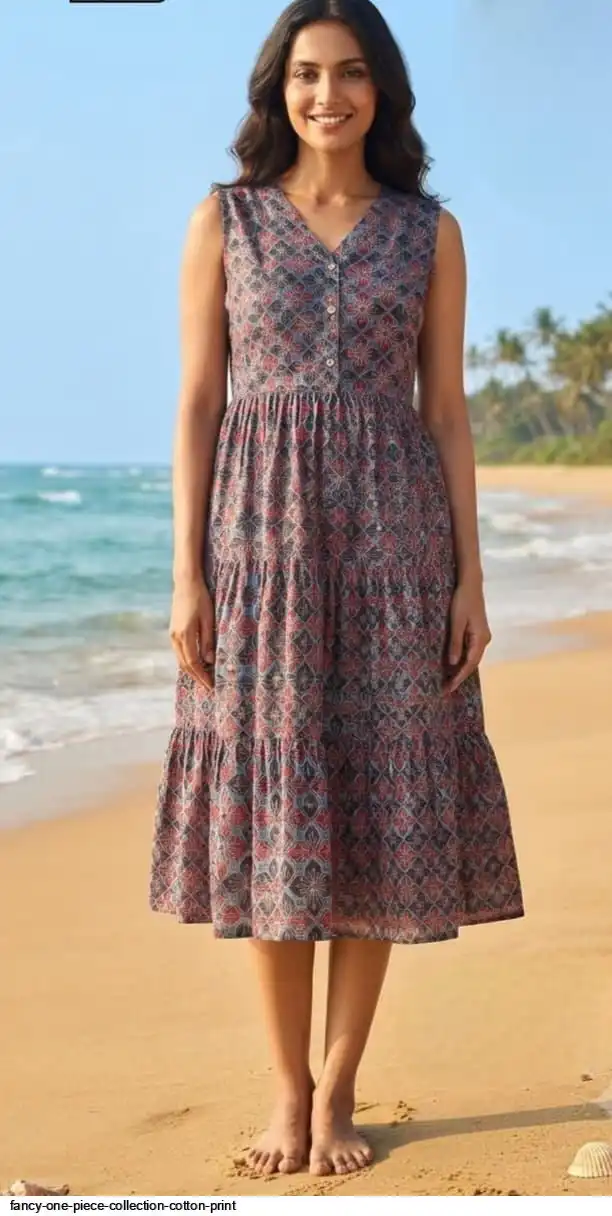 FANCY ONE PIECE COLLECTION COTTON PRINT A