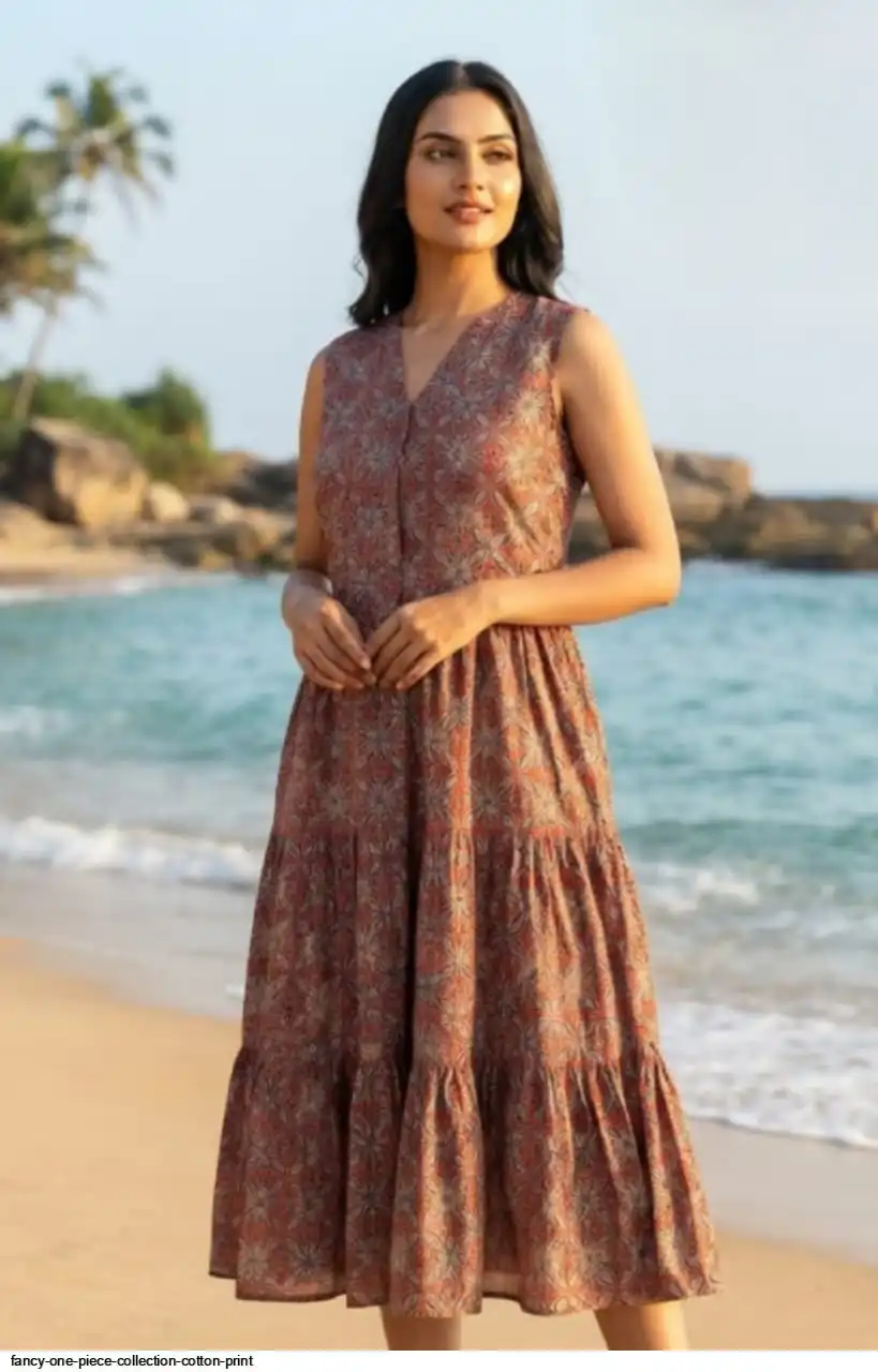 FANCY ONE PIECE COLLECTION COTTON PRINT D