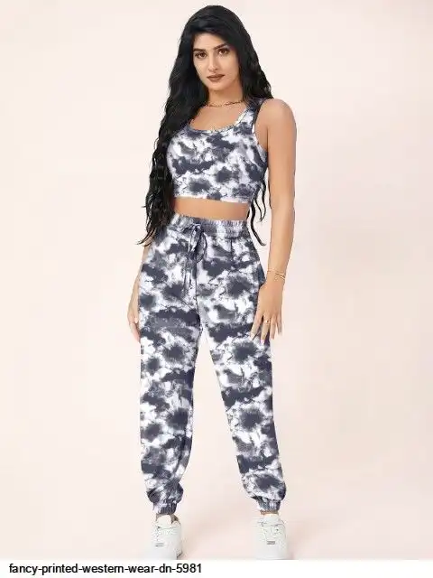FANCY PRINTED WESTERN WEAR DN 5981 C