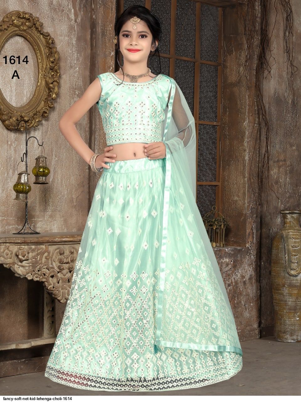 Latest Stylish Readymade Lehenga for 1 year 2- 3 year Girls