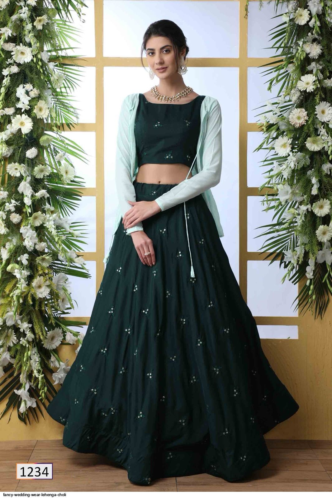 KB 1039 Velvet Fancy Dori Work Bridal Lehenga Cholis Collection Catalog