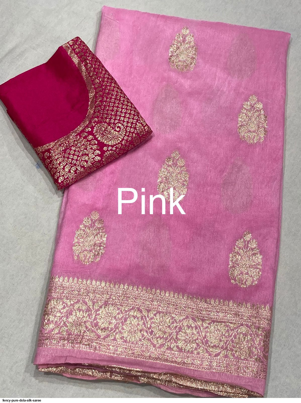 FENCY PURE DOLA SILK SAREE