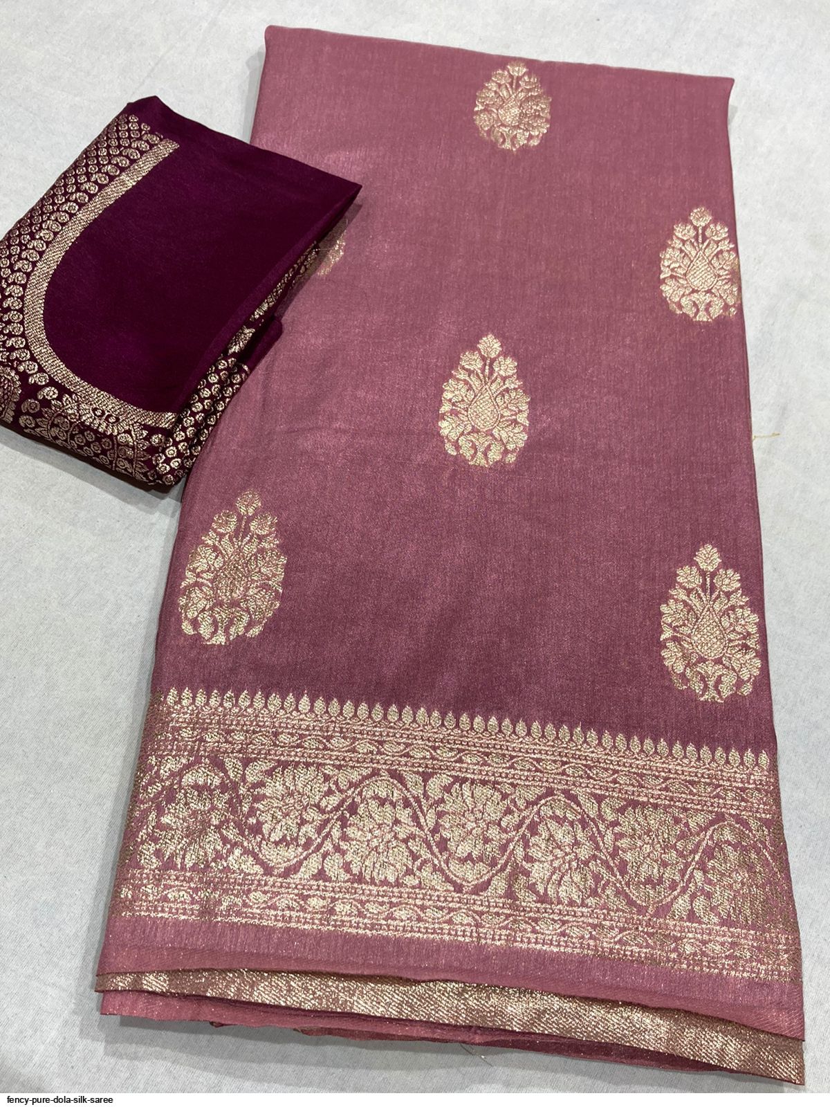 FENCY PURE DOLA SILK SAREE