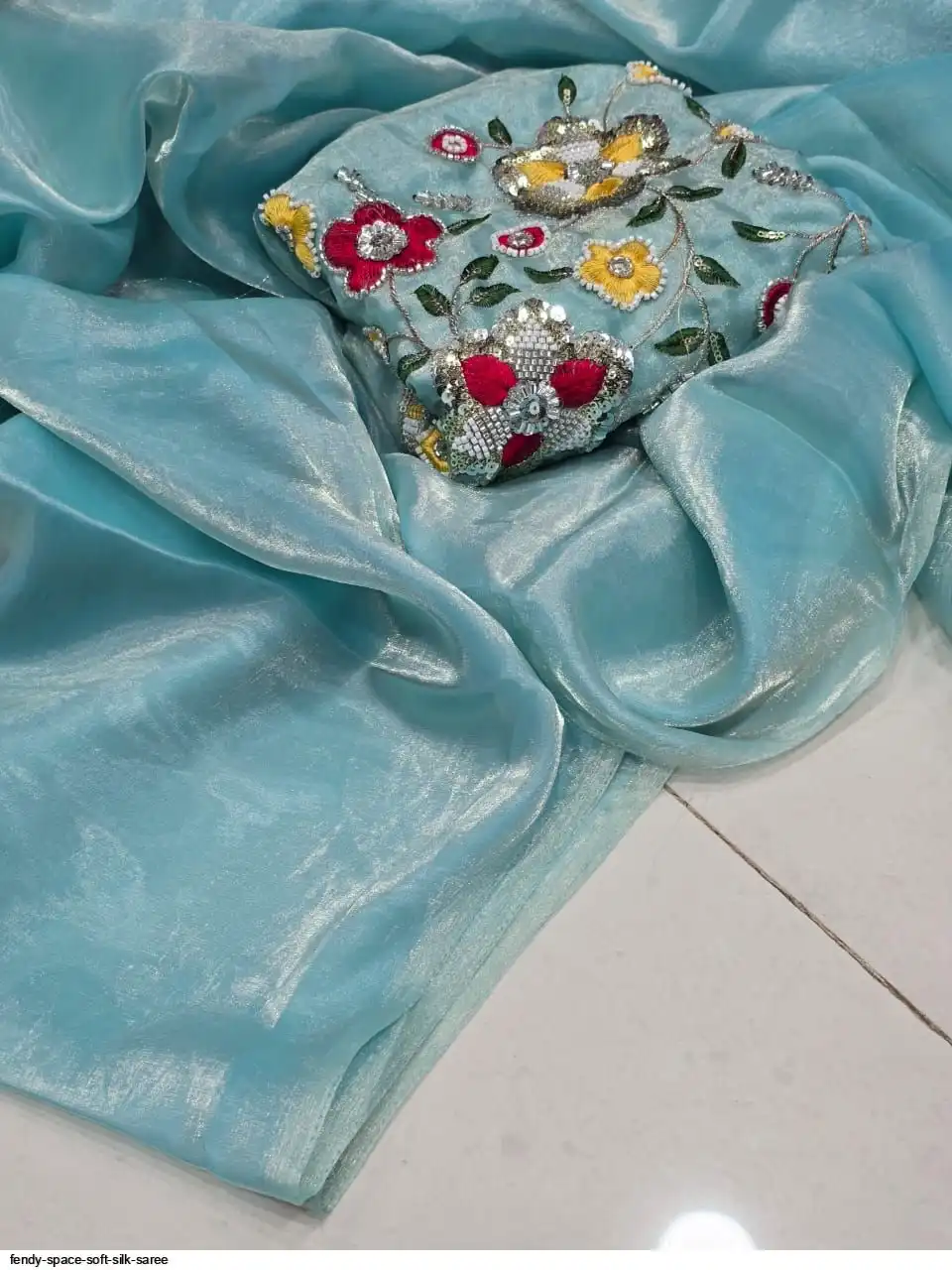 FENDY SPACE SOFT SILK SAREE