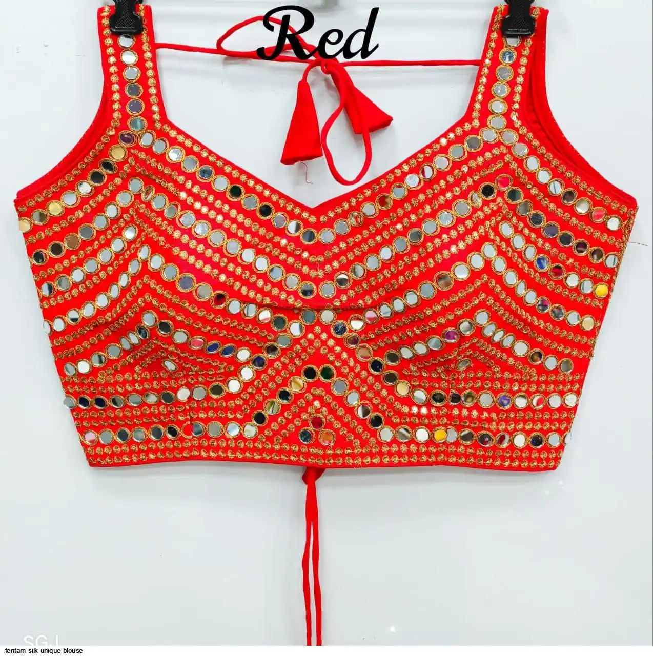 FENTAM SILK UNIQUE BLOUSE 3