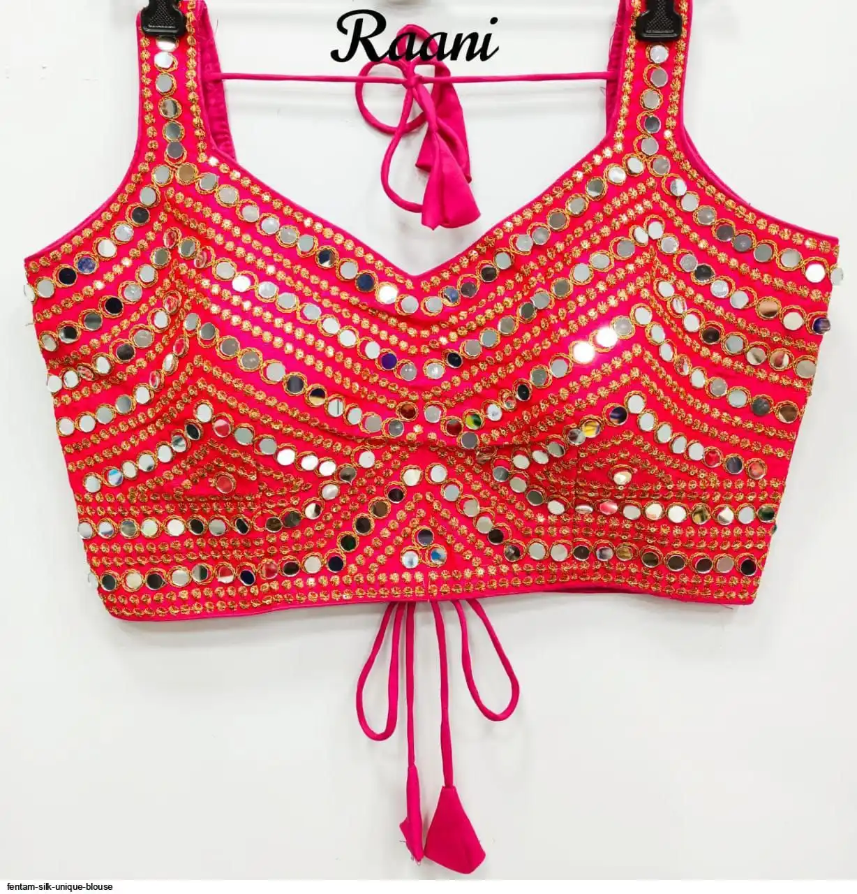 FENTAM SILK UNIQUE BLOUSE 2