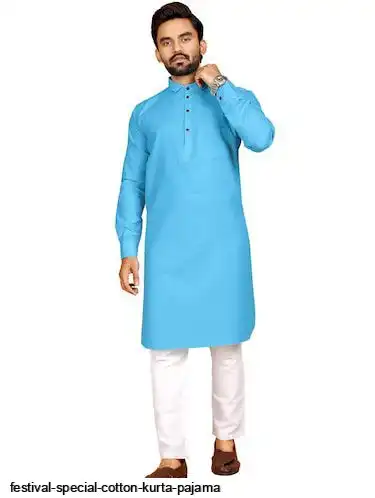 FESTIVAL SPECIAL COTTON KURTA PAJAMA 7