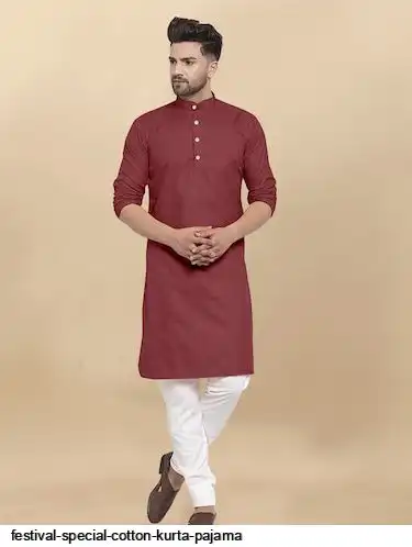FESTIVAL SPECIAL COTTON KURTA PAJAMA 8