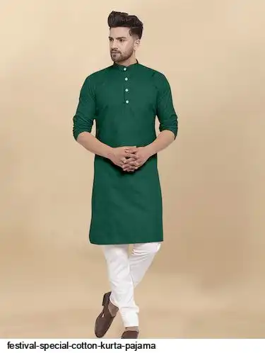 FESTIVAL SPECIAL COTTON KURTA PAJAMA 9