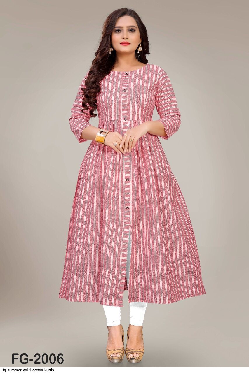 FG SUMMER VOL 1 COTTON KURTIS
