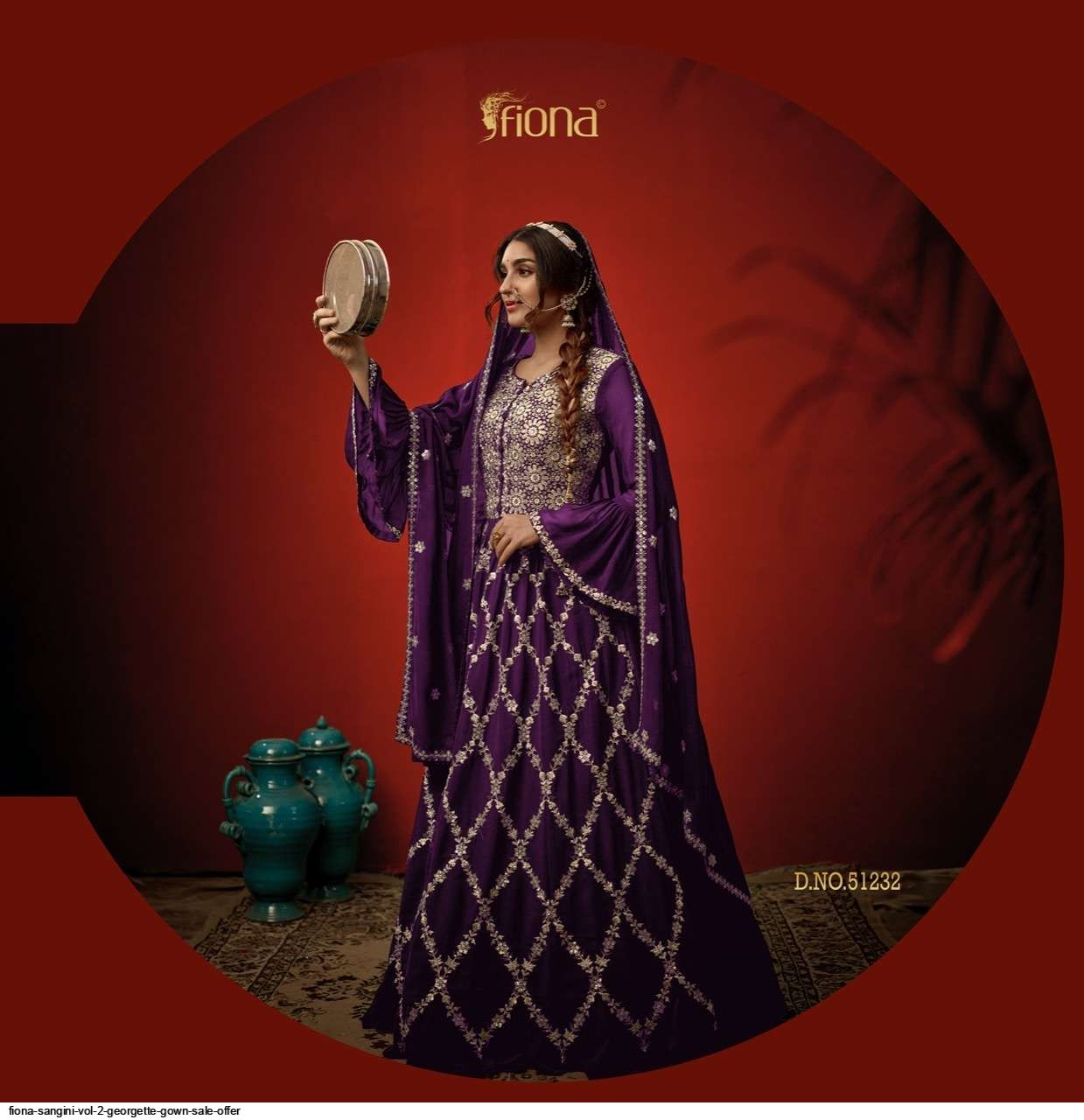 FIONA SANGINI VOL 2 GEORGETTE GOWN SALE OFFER