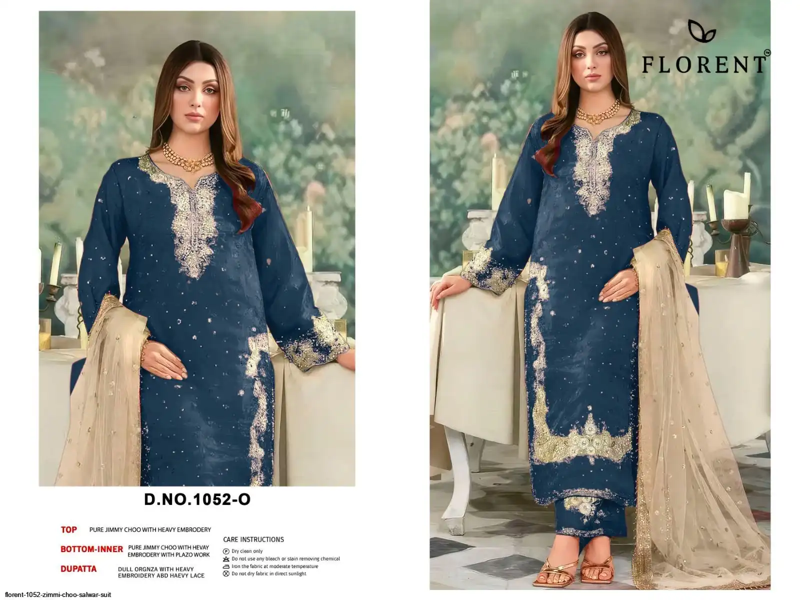 FLORENT 1052 ZIMMI CHOO SALWAR SUIT C