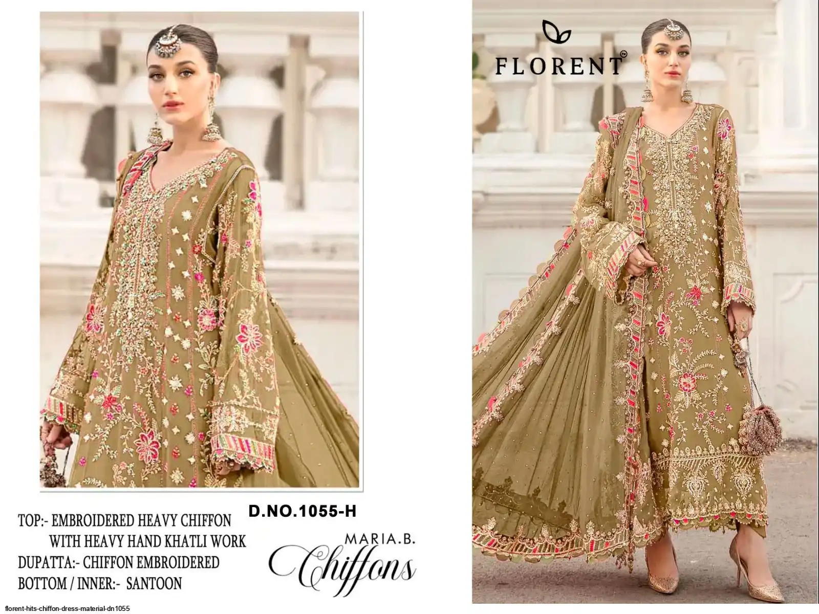 sachin and babi light blue dress Chiffon Soft Touch Sheer Fabric Material- Q354
