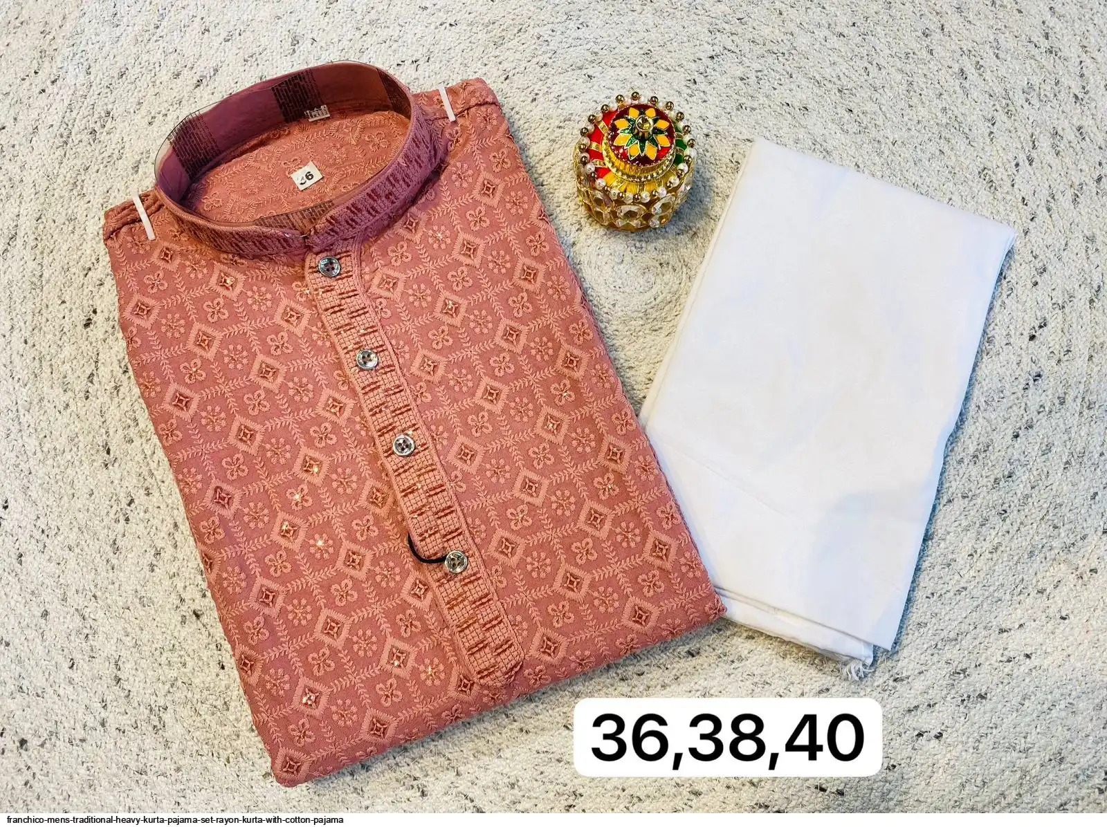 Car Print full sleeve kurta Pajama set