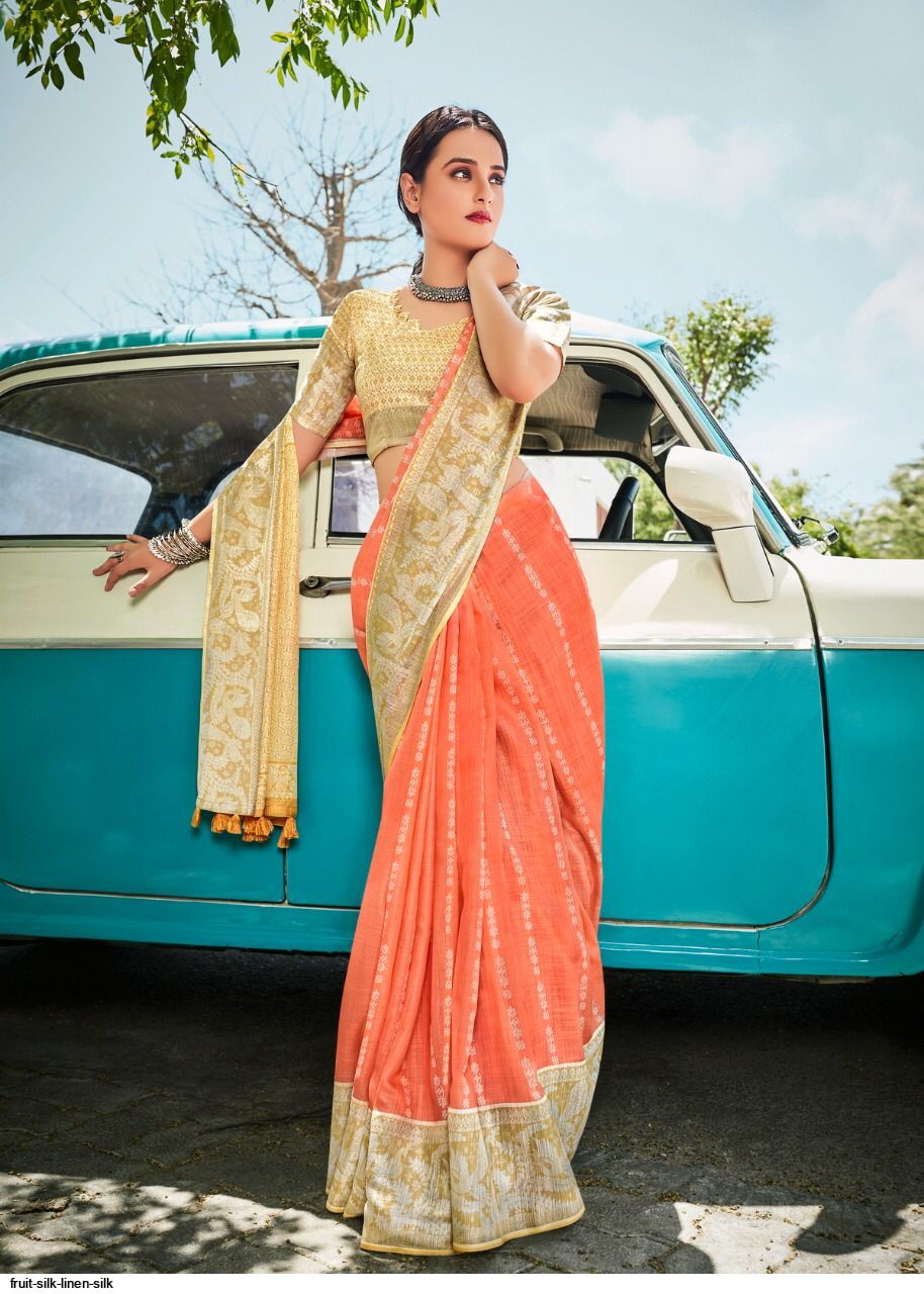 FRUIT SILK Linen silk