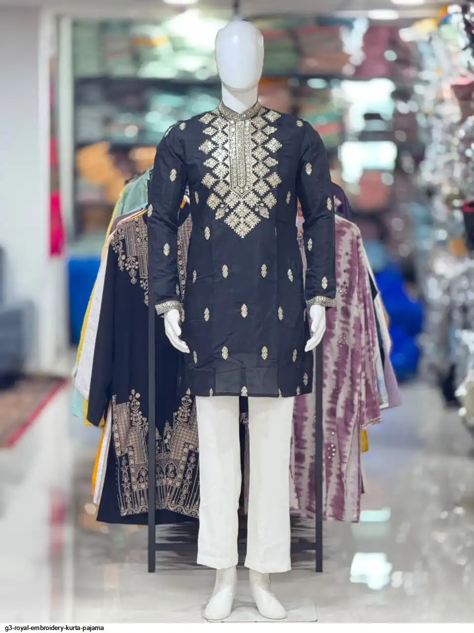 G3 ROYAL EMBROIDERY KURTA PAJAMA B