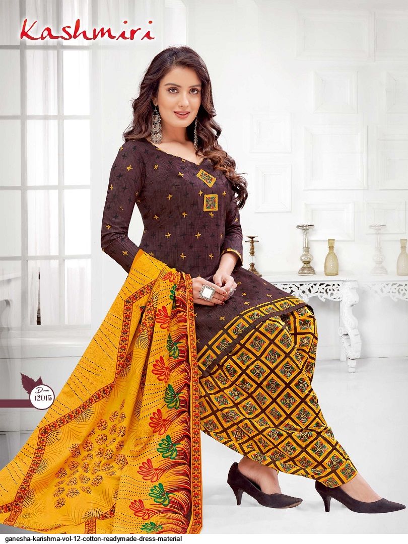 Ganesha Karishma Vol 12 cotton Readymade DRESS MATERIAL