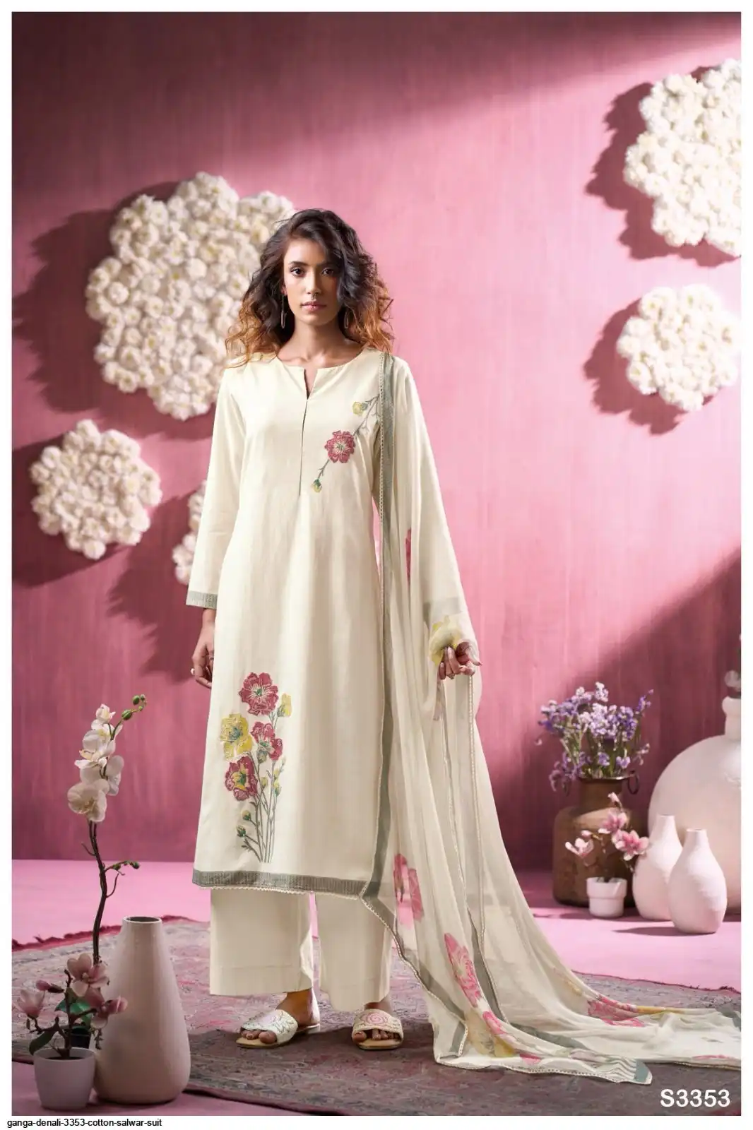 GANGA DENALI 3353 COTTON SALWAR SUIT