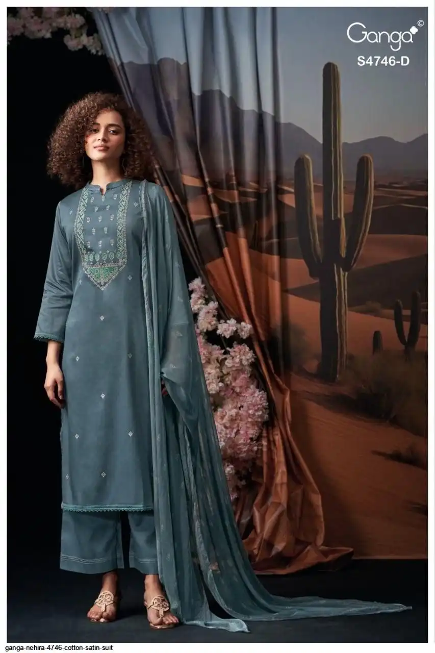 ganga-nehira-4746-cotton-satin