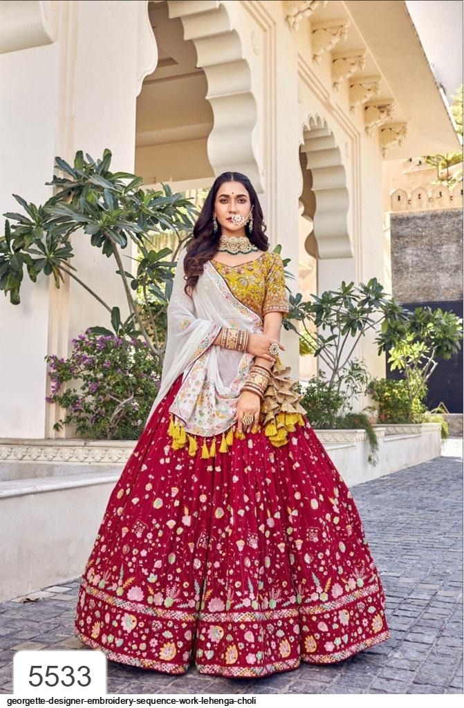 Cream Color Butterfly Net With Heavy Sequence Work Lehenga Choli |Wedding  Wear | Lehenga choli wedding, Party wear indian dresses, Lehenga choli