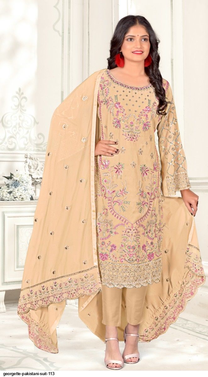 GEORGETTE Pakistani Suit 113