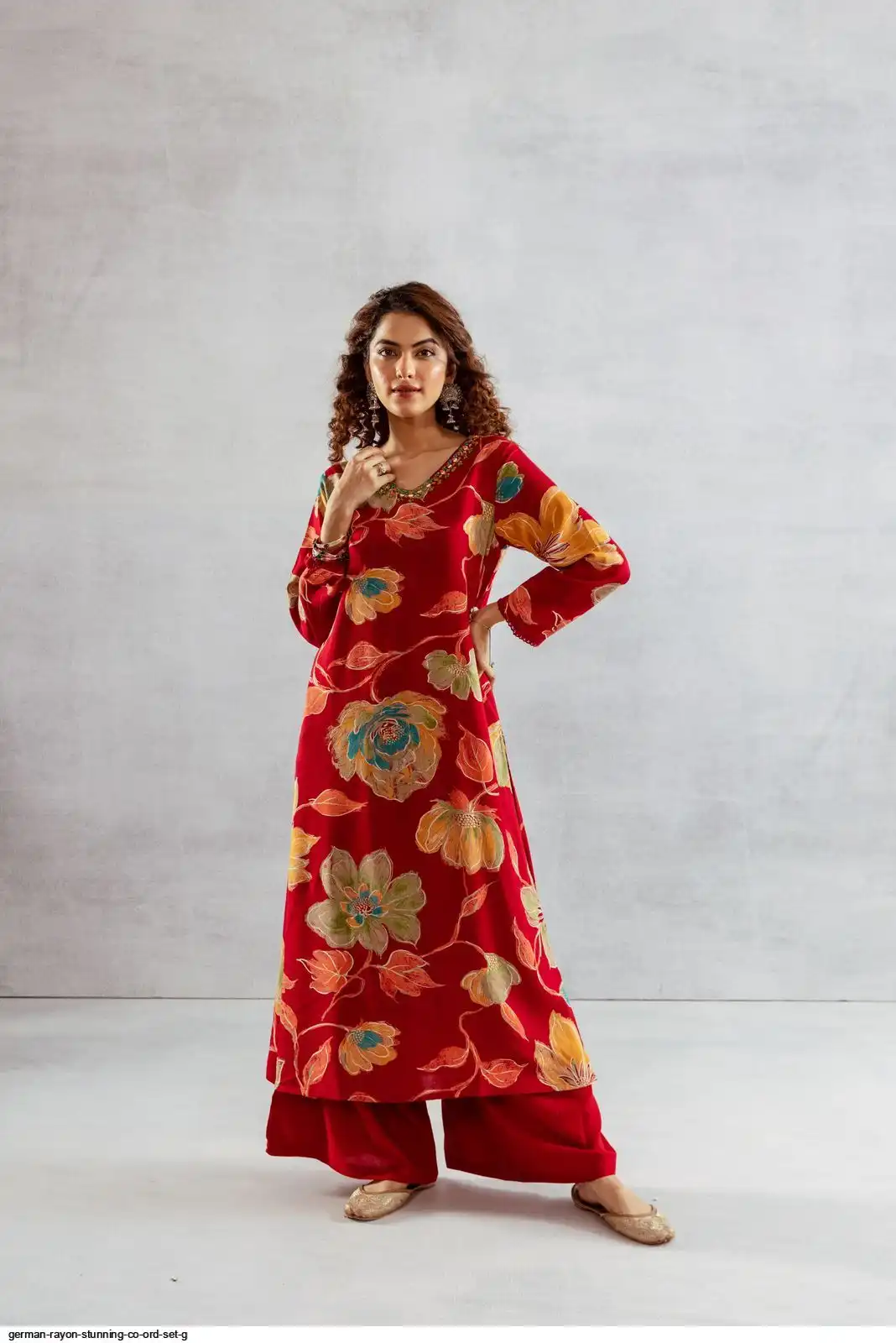 GERMAN RAYON STUNNING CO ORD SET G