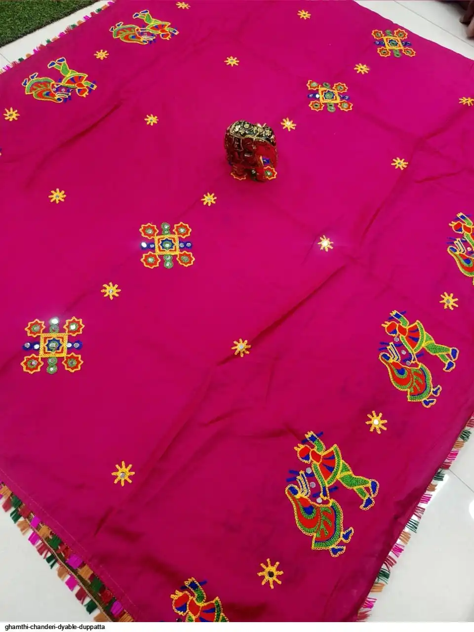 GHAMTHI CHANDERI DYABLE DUPPATTA 2