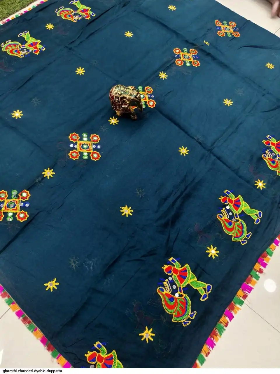 GHAMTHI CHANDERI DYABLE DUPPATTA 1