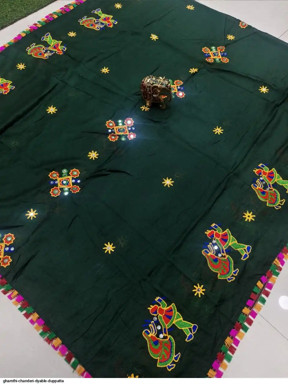 GHAMTHI CHANDERI DYABLE DUPPATTA 4