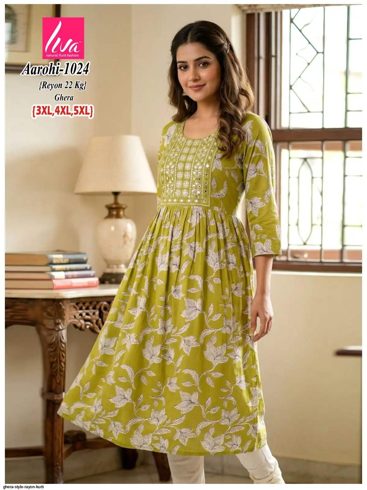LIVA STYLE RAYON KURTI