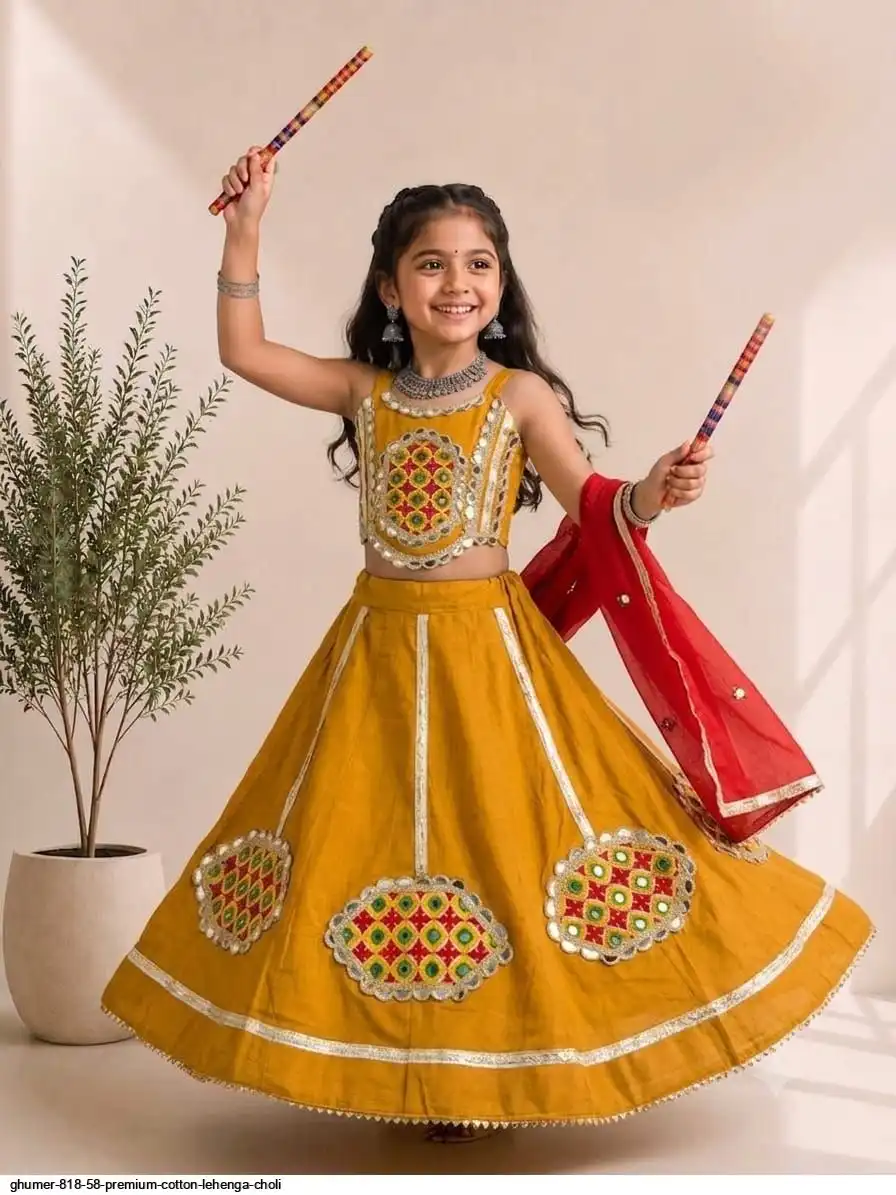 GHUMER 818 58 PREMIUM COTTON LEHENGA CHOLI 2