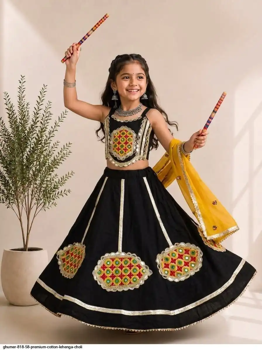 GHUMER 818 58 PREMIUM COTTON LEHENGA CHOLI 4