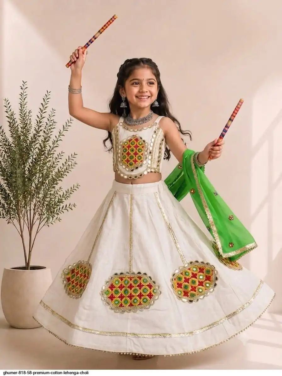 GHUMER 818 58 PREMIUM COTTON LEHENGA CHOLI 3