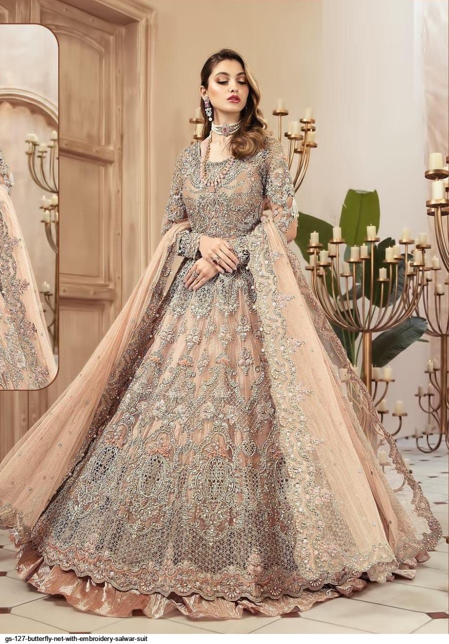 Stylish Georgette Botti Work Gown, Georgette Long Frock, Georgette Gown  Party Wear, Pure Georgette Gown, Heavy Georgette Gown, जोर्जेट गाउन -  Jagdamba Enterprises, Hyderabad | ID: 2852630614933