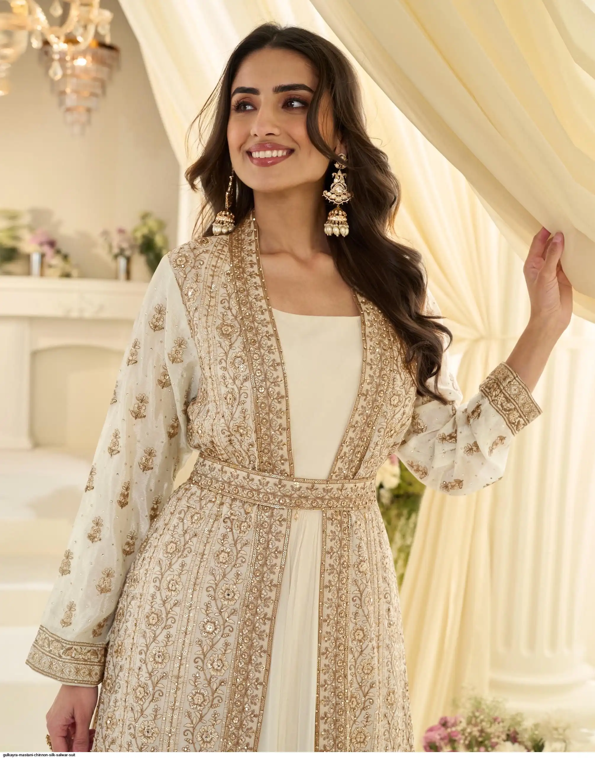 SAYURI MASTANI CHINNON SILK SALWAR SUIT B