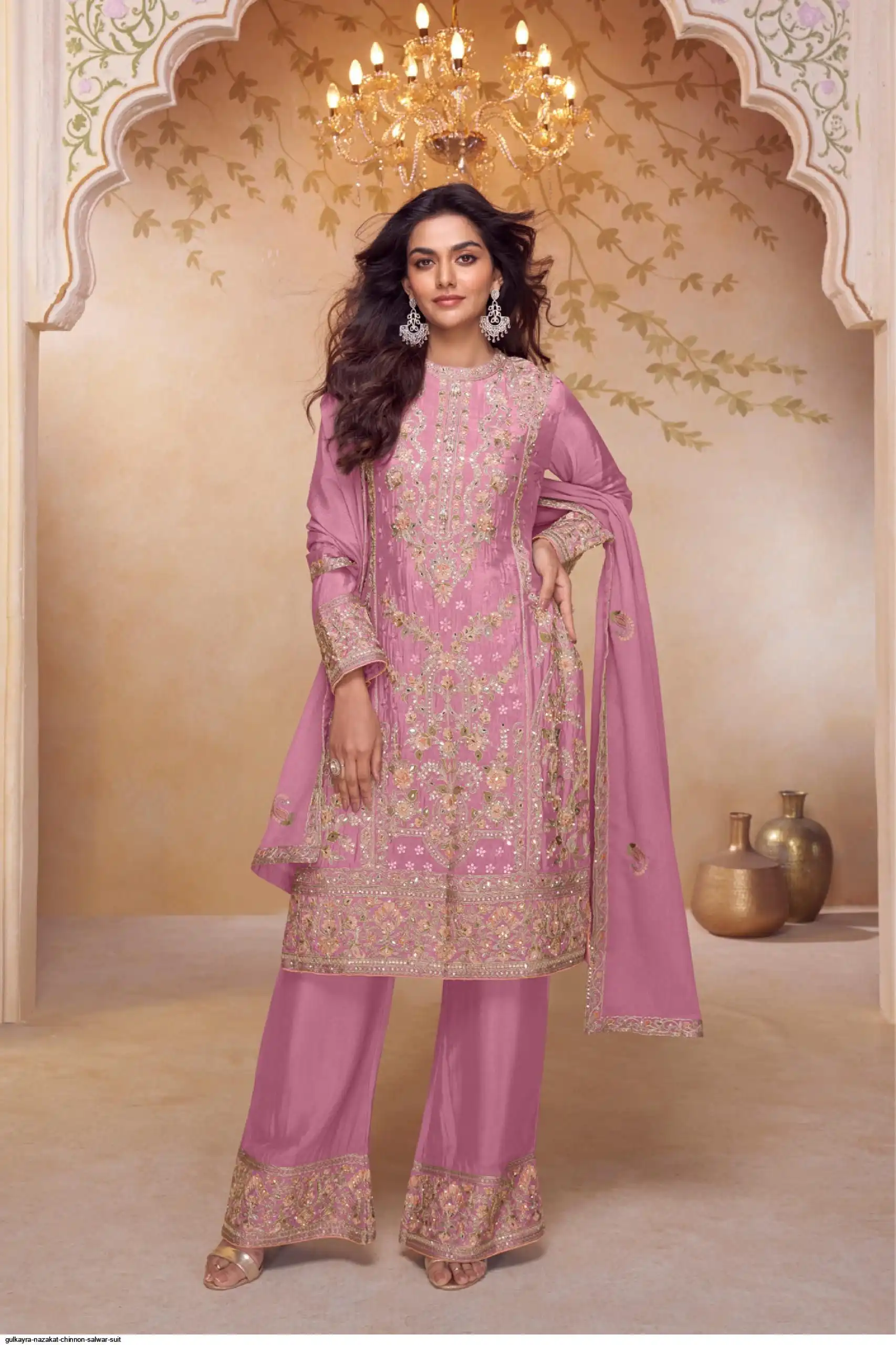 GULKAYRA NAZAKAT CHINNON SALWAR SUIT B