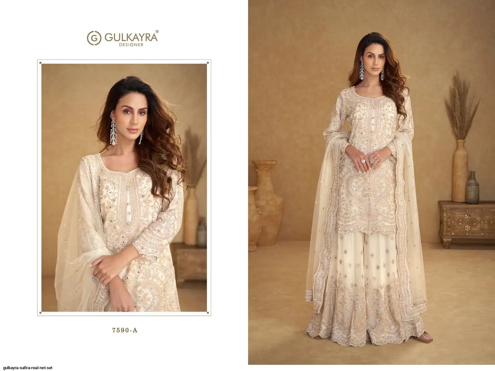 GULKAYRA SAFIRA REAL NET SET A