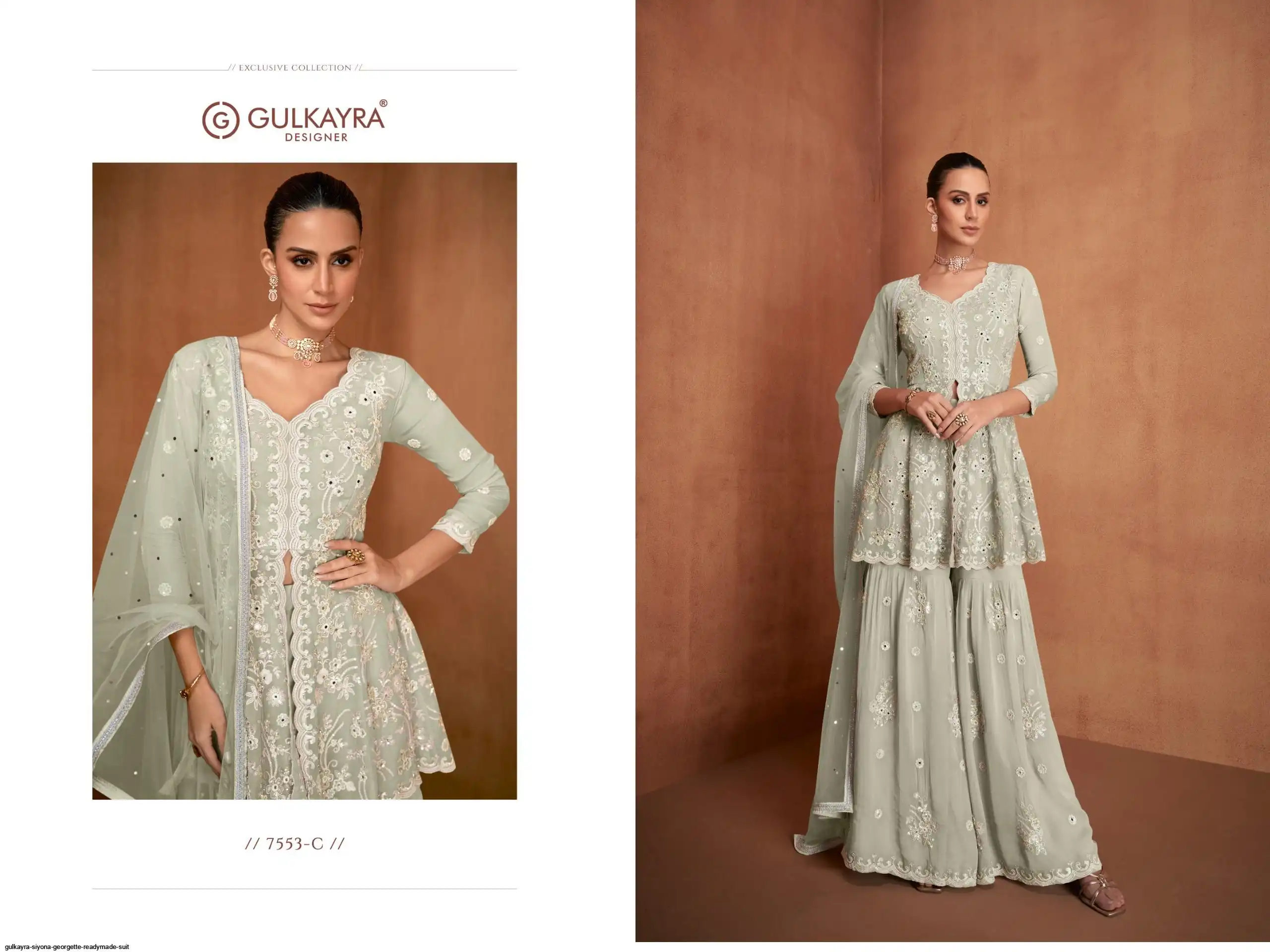 GULKAYRA SIYONA GEORGETTE READYMADE SUIT B