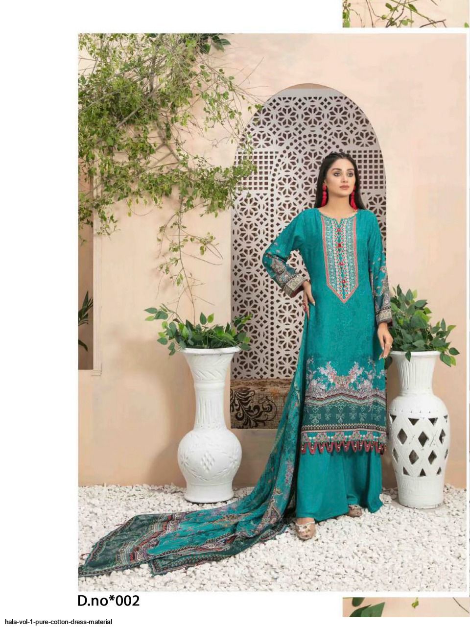 HALA VOL 1 PURE COTTON DRESS MATERIAL