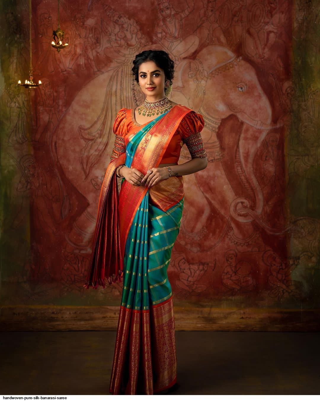 HANDWOVEN PURE SILK BANARASI SAREE