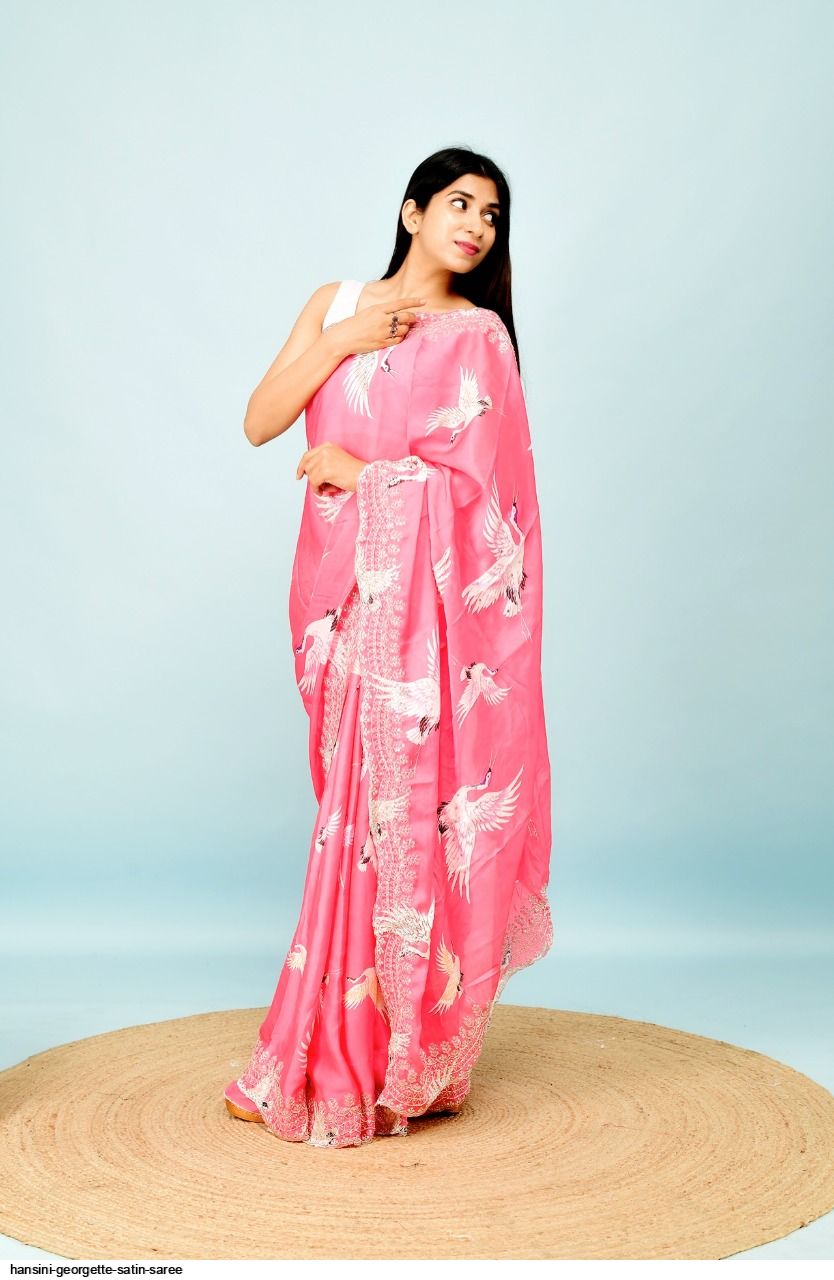 HANSINI Satin saree