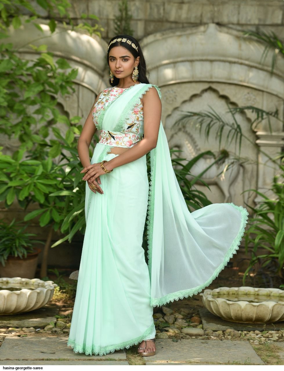 HASINA GEORGETTE SAREE