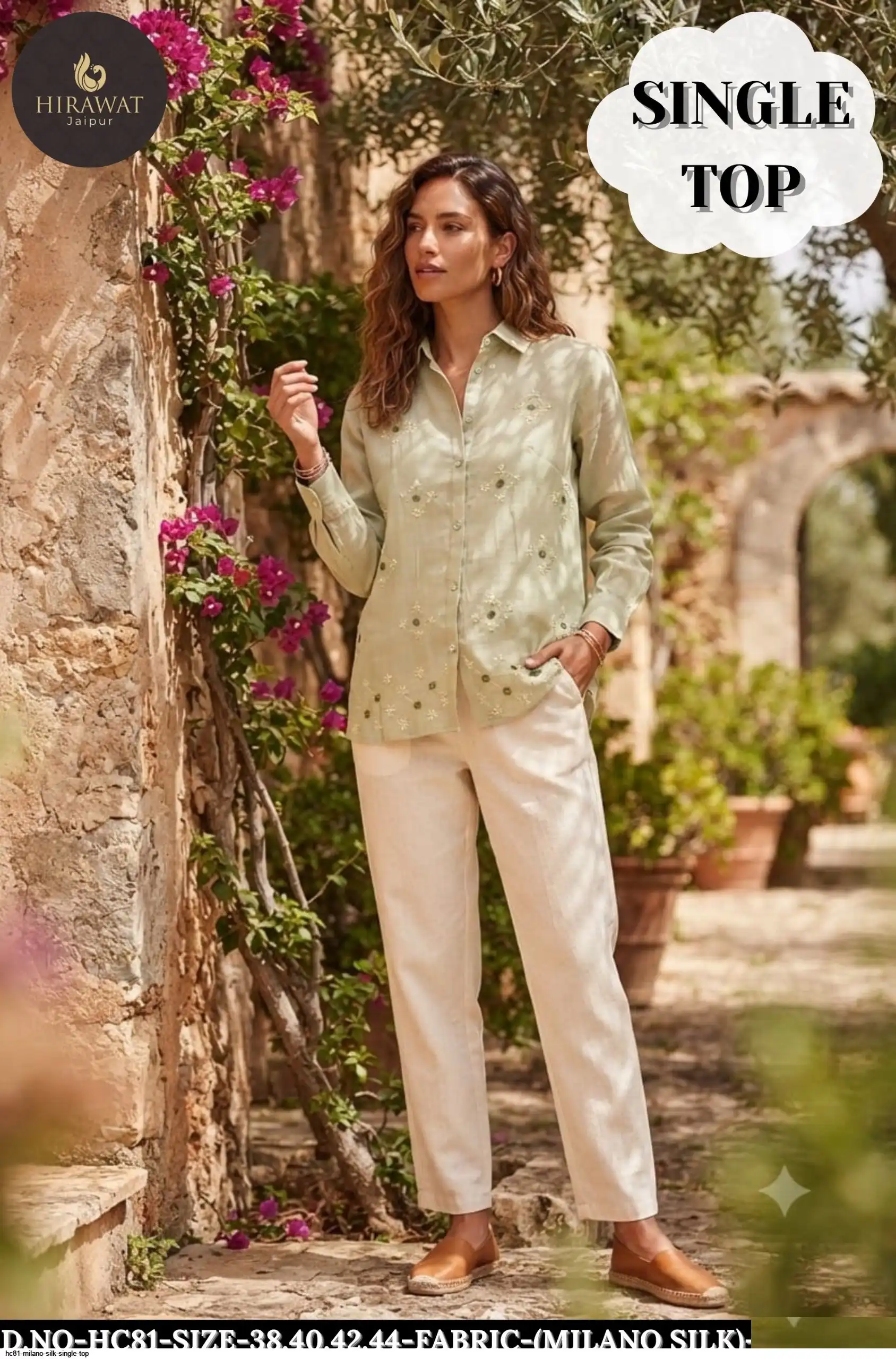 HC81 MILANO SILK SINGLE TOP A