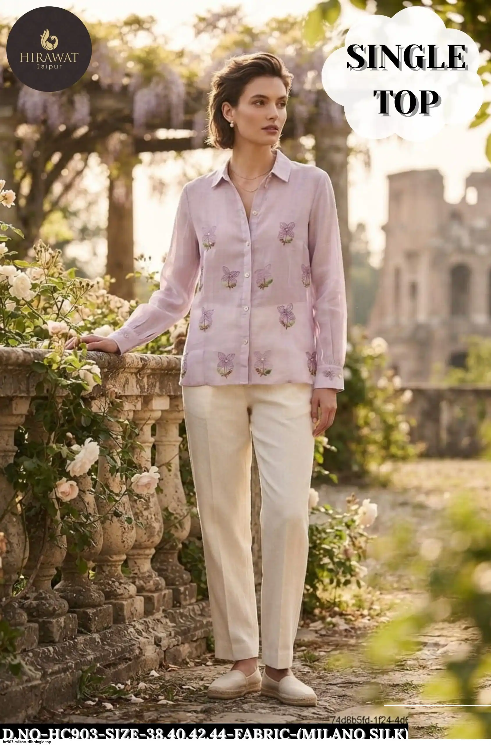 HC903 MILANO SILK SINGLE TOP A