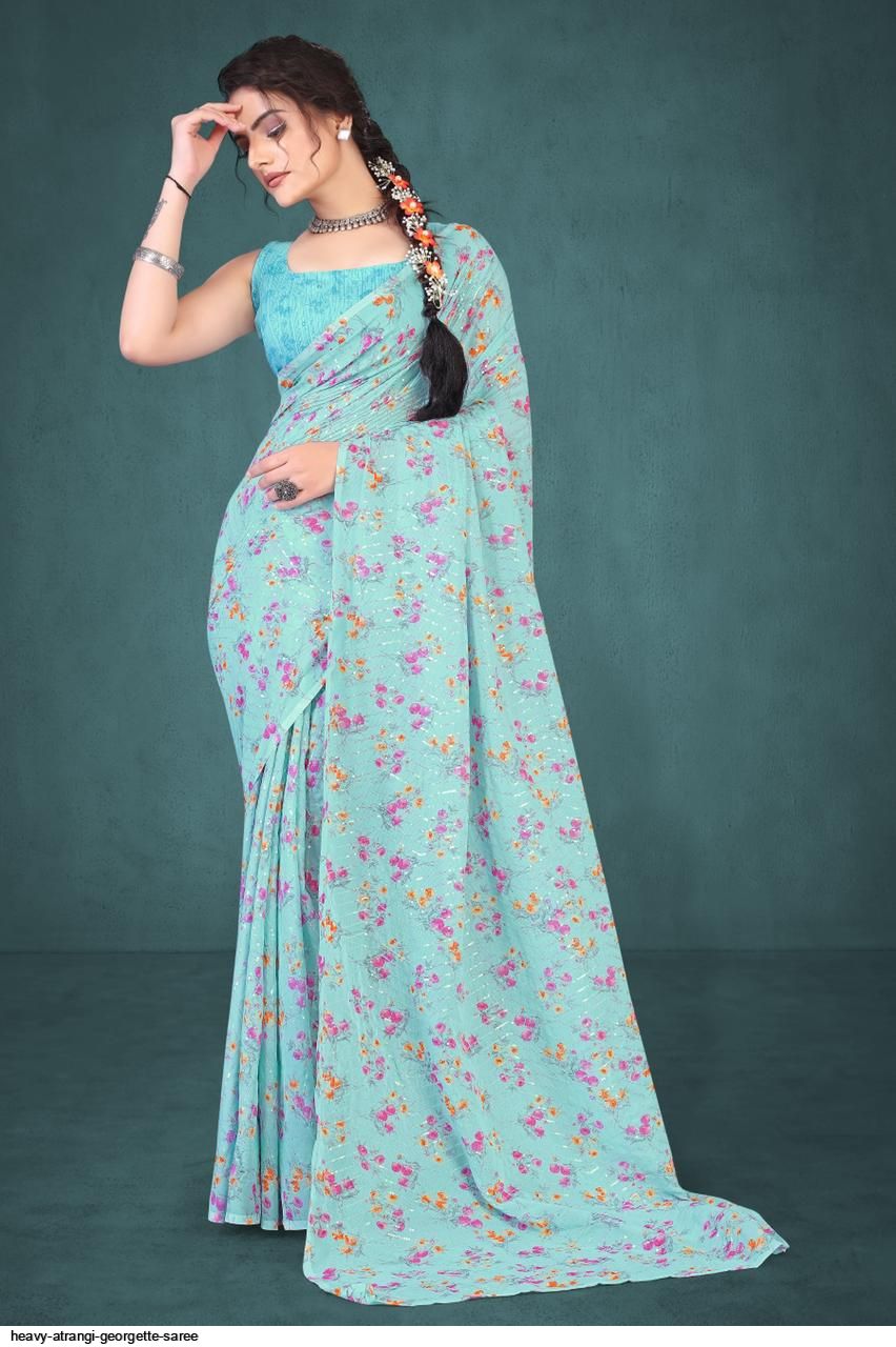 HEAVY ATRANGI Georgette SAREE