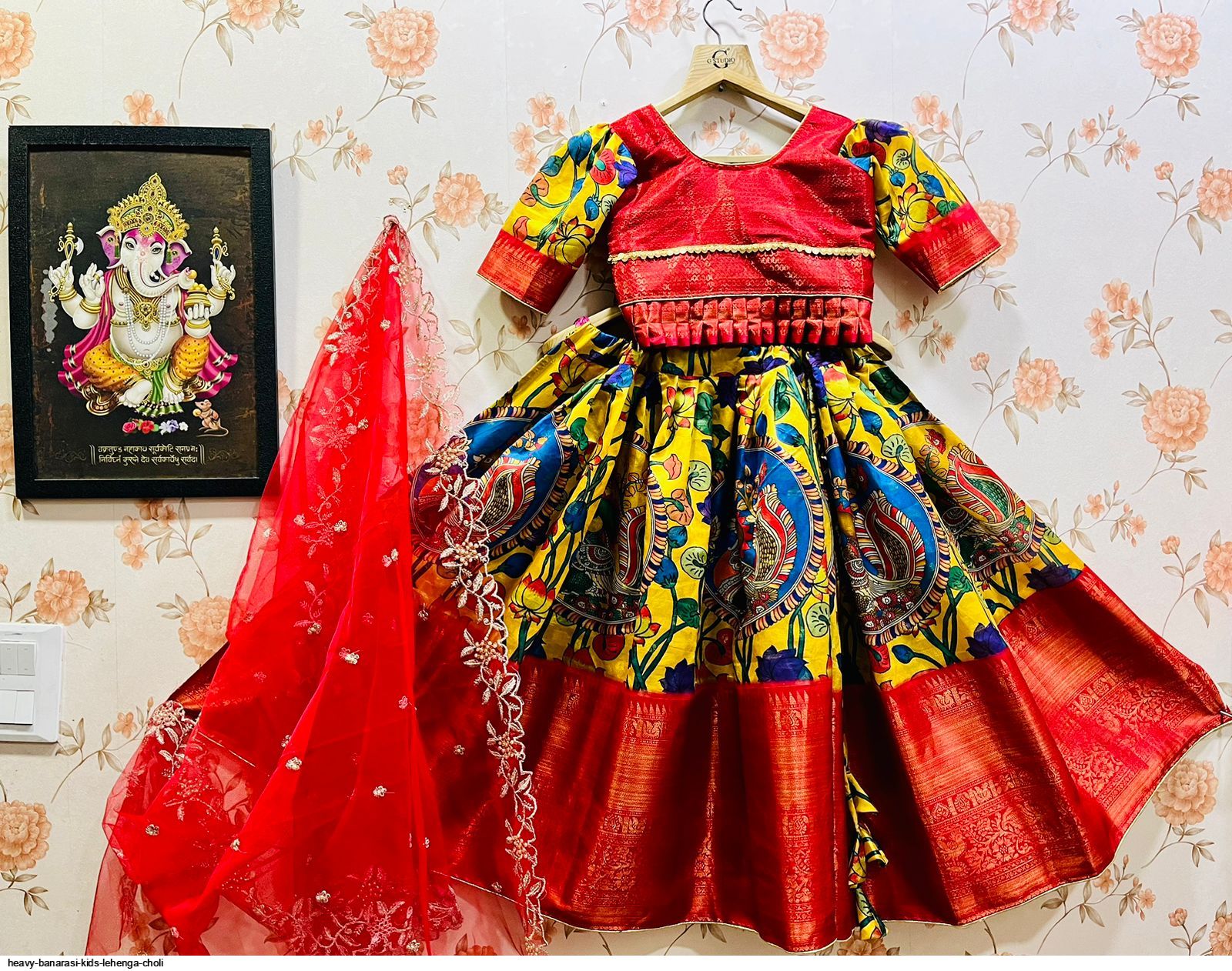 Kids Ikkat Pattu Lehengas, Pochampally Ikkat Pattu Lehengas Designs | Kids  frocks, Frocks online, Flower girl dresses